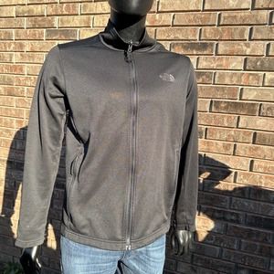 The North Face Mens Jacket Size Large Full Zip Dark Gray